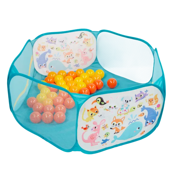 B. Mini Playspace Ball Pit with Balls
