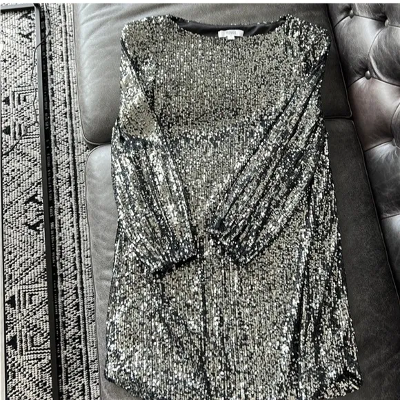 BB Dakota Steve Madden Delorean Sequin Dress
