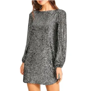 BB Dakota Steve Madden Delorean Sequin Dress