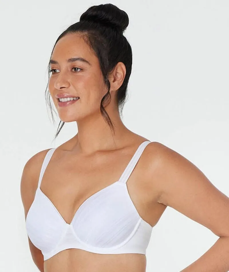 Bendon Rita Full Coverage Contour Bra - White