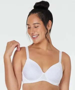 Bendon Rita Full Coverage Contour Bra - White