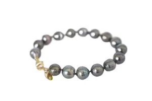 Black Tahitian Pearl Bracelet