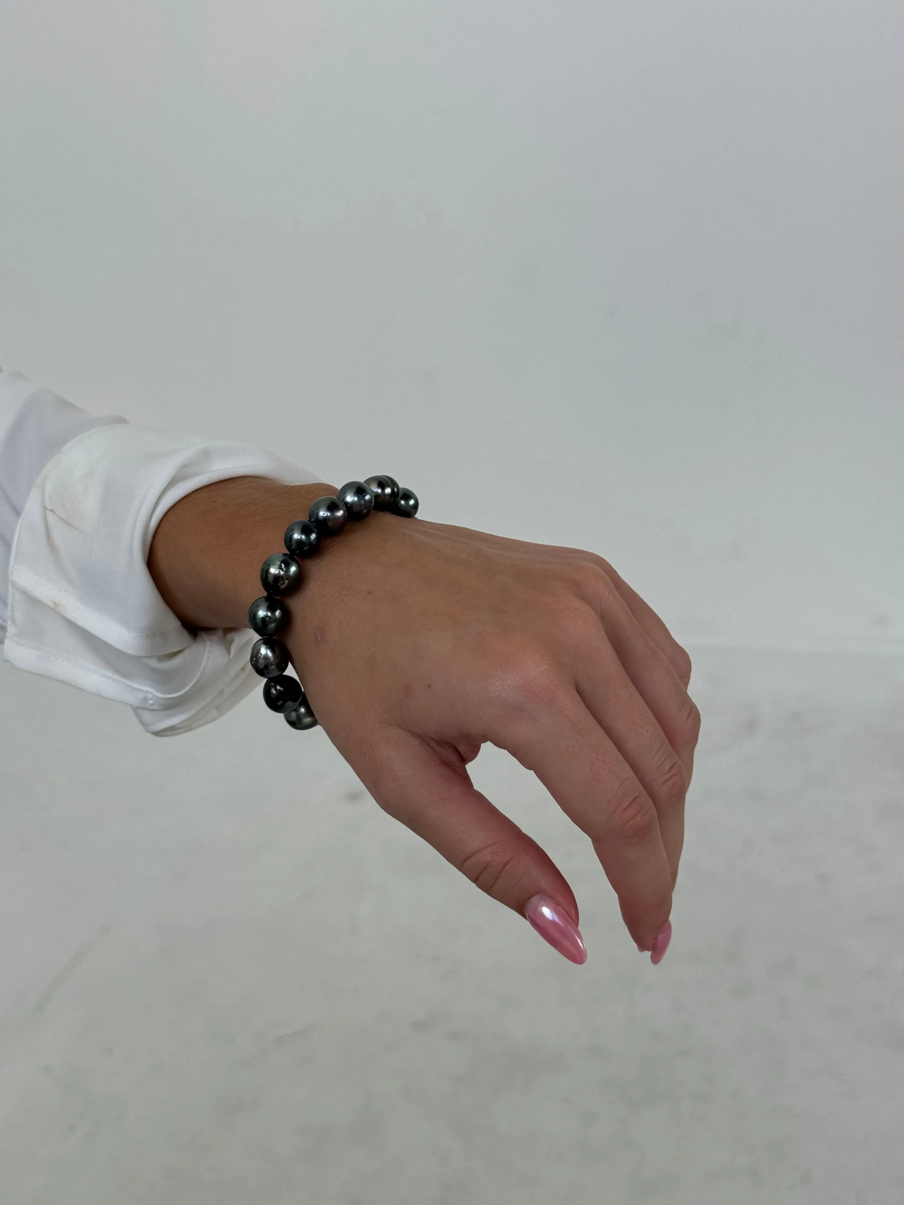 Black Tahitian Pearl Bracelet