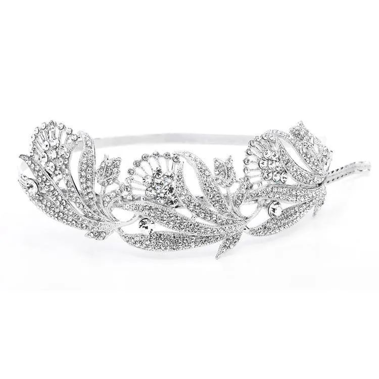 Breathtaking Art Nouveau Bridal Headband