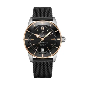 Breitling Superocean Heritage B20 Automatic Watch, 42mm Black Dial, UB2010121B1S1