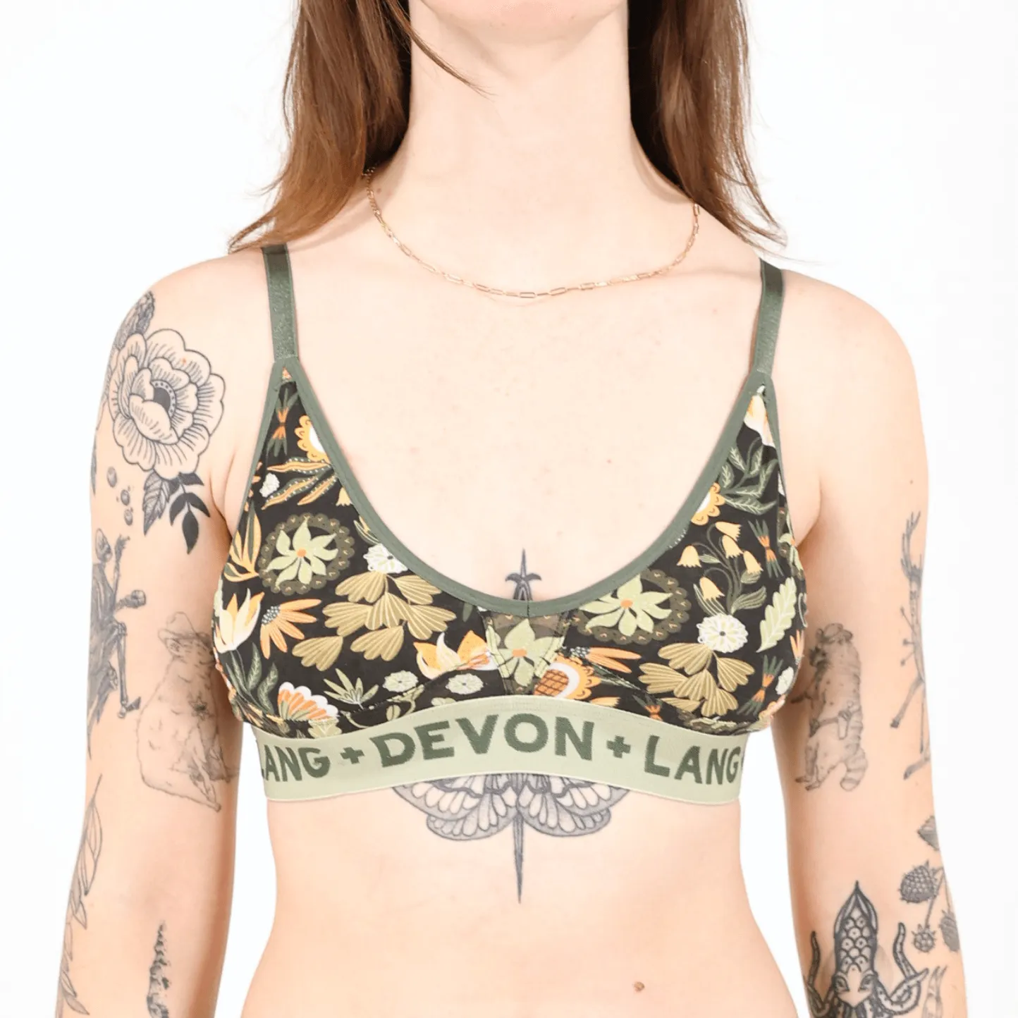Bria Bralette - Multi-Packs - Fall Florals/Skin Bronze/Skin Light