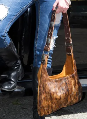 Brindle Cowhide Purse
