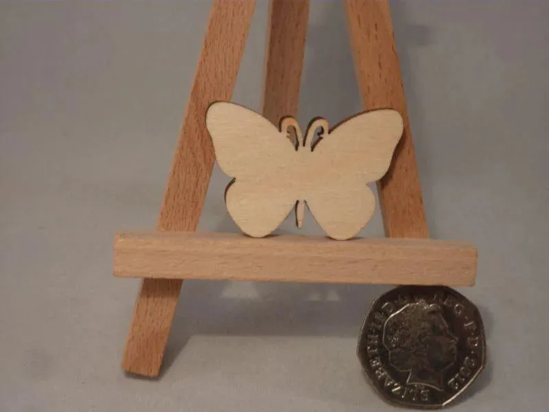 Butterfly wooden blank shape - plywood