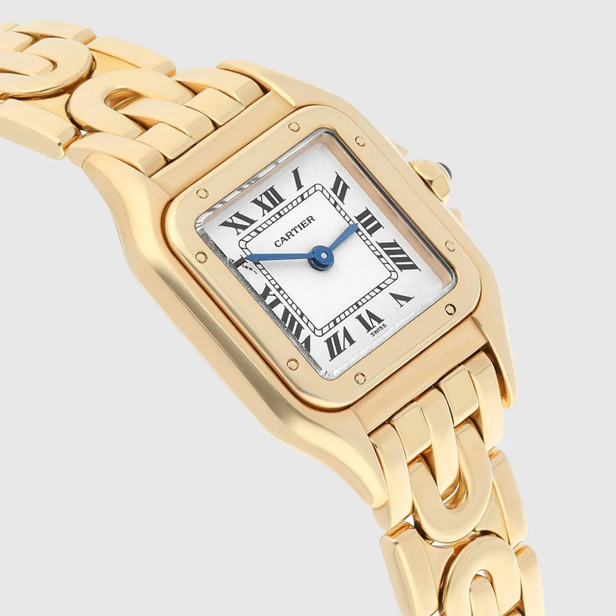 Cartier Panthere Art Deco Watch - 18k Yellow Gold - Small Women's Model