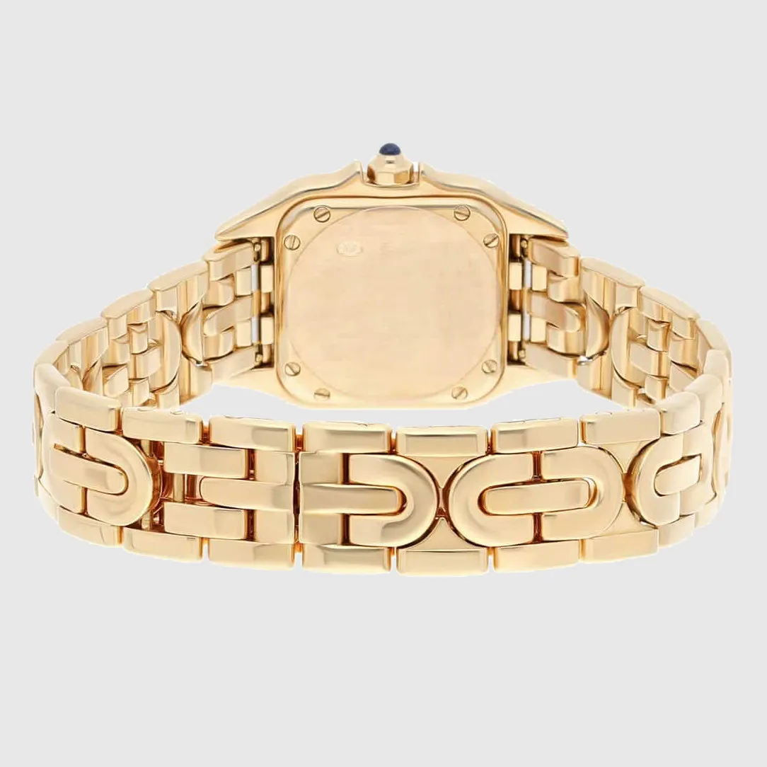 Cartier Panthere Art Deco Watch - 18k Yellow Gold - Small Women's Model