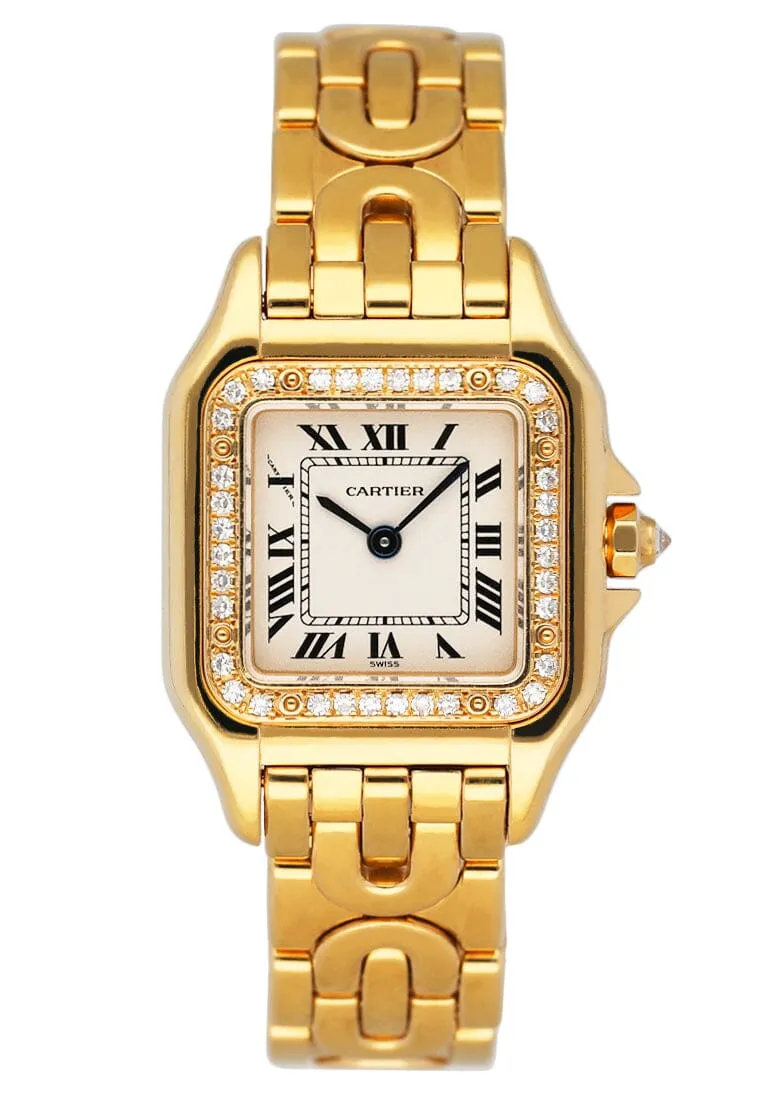 Cartier Panthere Art Deco WF3070N3 Diamond Ladies Watch