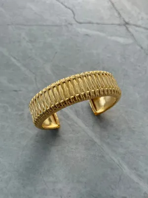 Carved Cuff Bracelet