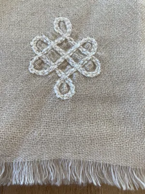 Cashmere Scarf Fibre Tibet Infinity