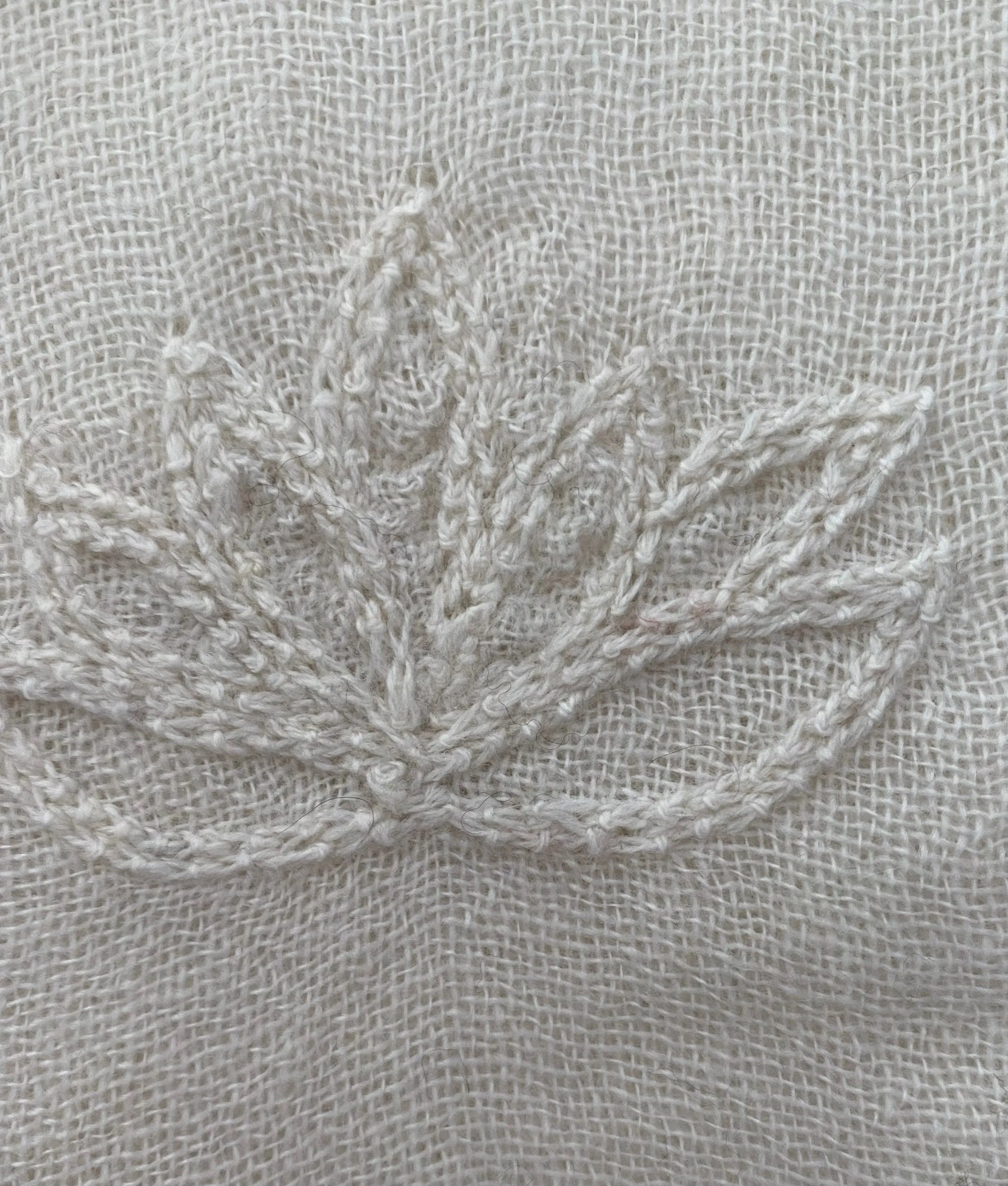 Cashmere Scarf Fibre Tibet Lotus