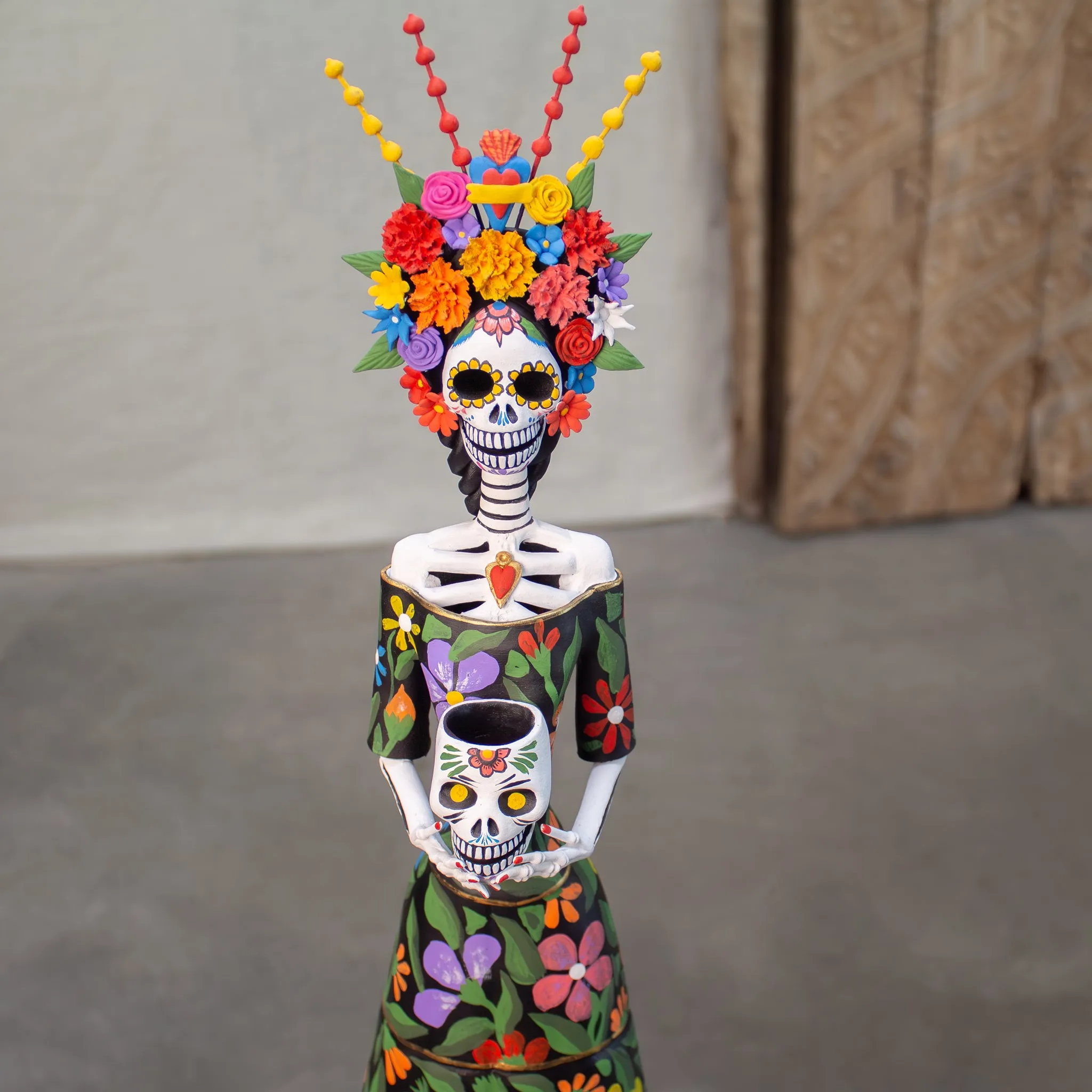 Catrina Vida N˚1  | Hand Sculpted Catrina