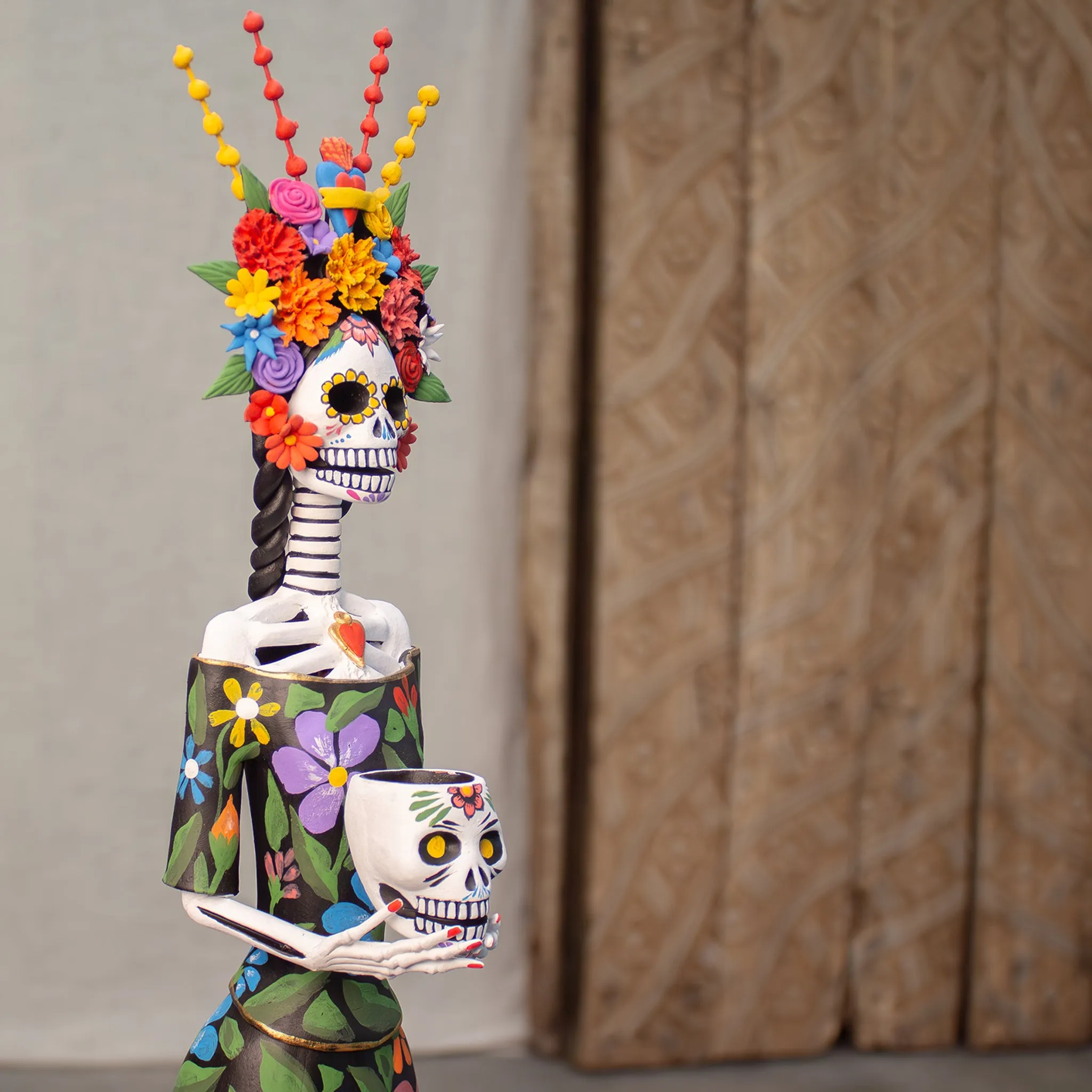 Catrina Vida N˚1  | Hand Sculpted Catrina