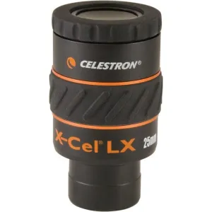 Celestron X-Cel LX Eyepiece - 1.25" 25mm 60 Degrees - 93426