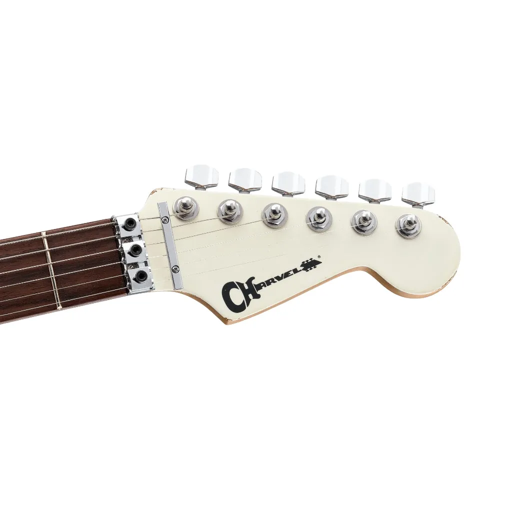 Charvel Pro Mod Super Stock So Cal Electric Guitar, Rosewood Fingerboard - Aged Arctic