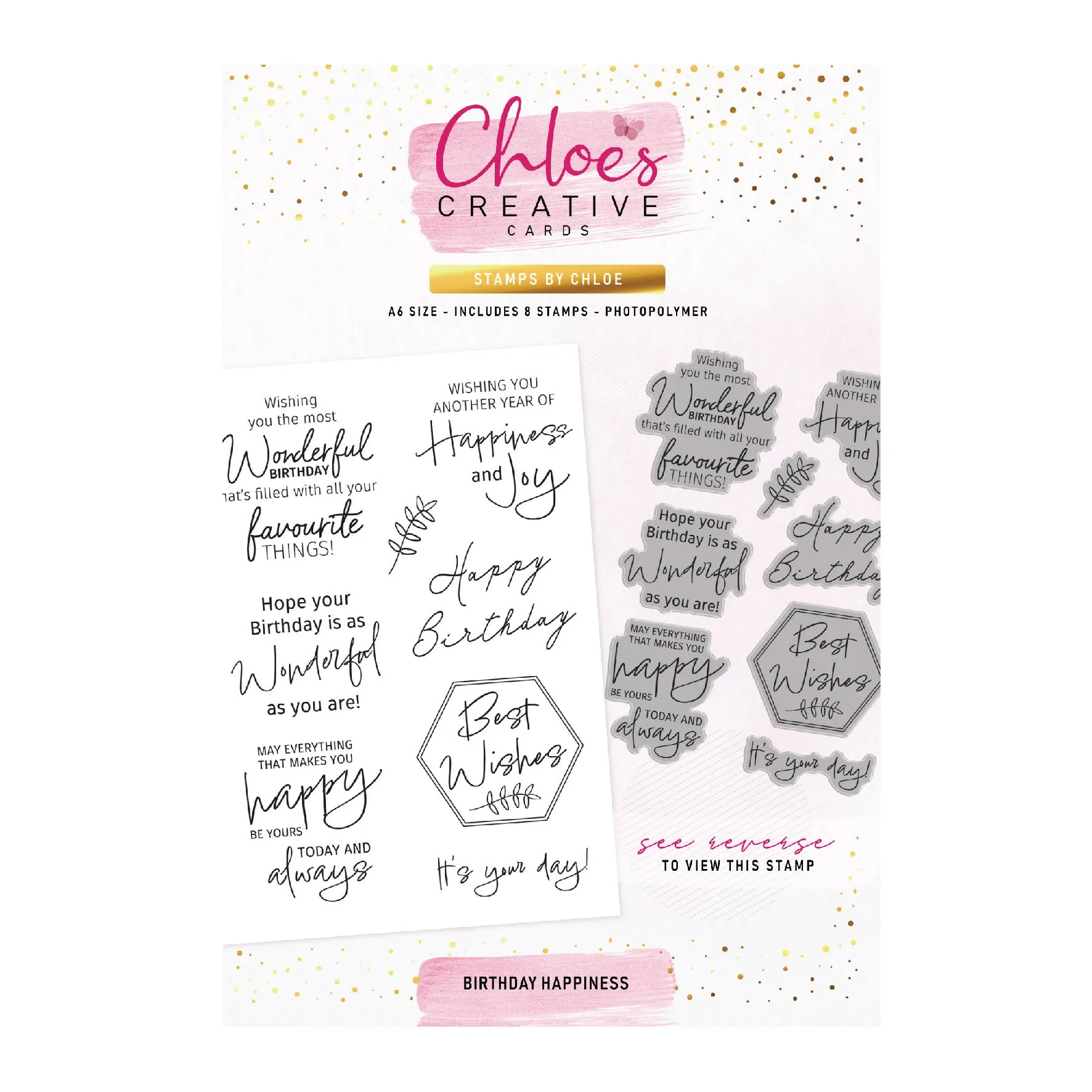 Chloes Creative Cards Leafy Lace I NEED IT ALL Collection