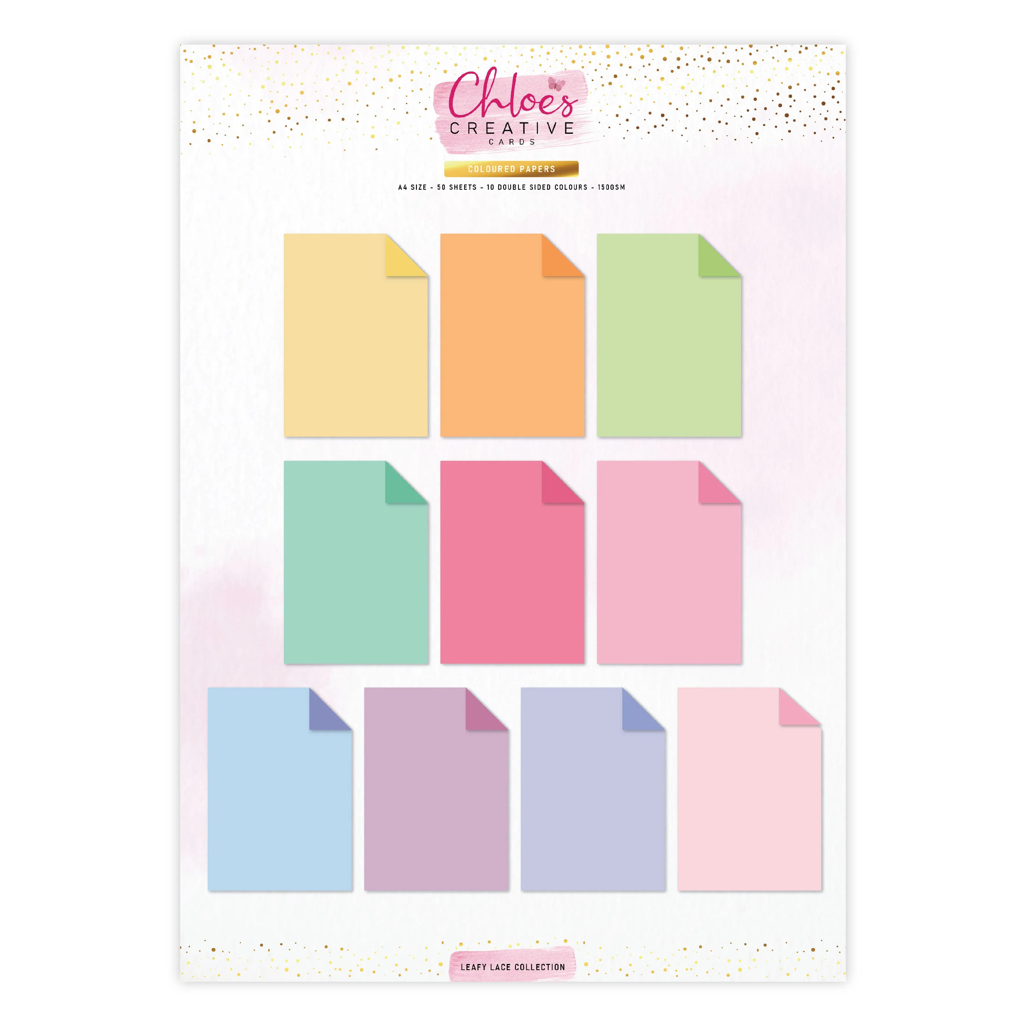 Chloes Creative Cards Leafy Lace I NEED IT ALL Collection