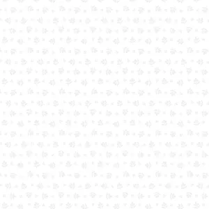 Classic Keepsakes 14654-09 Little Flower Buds White
