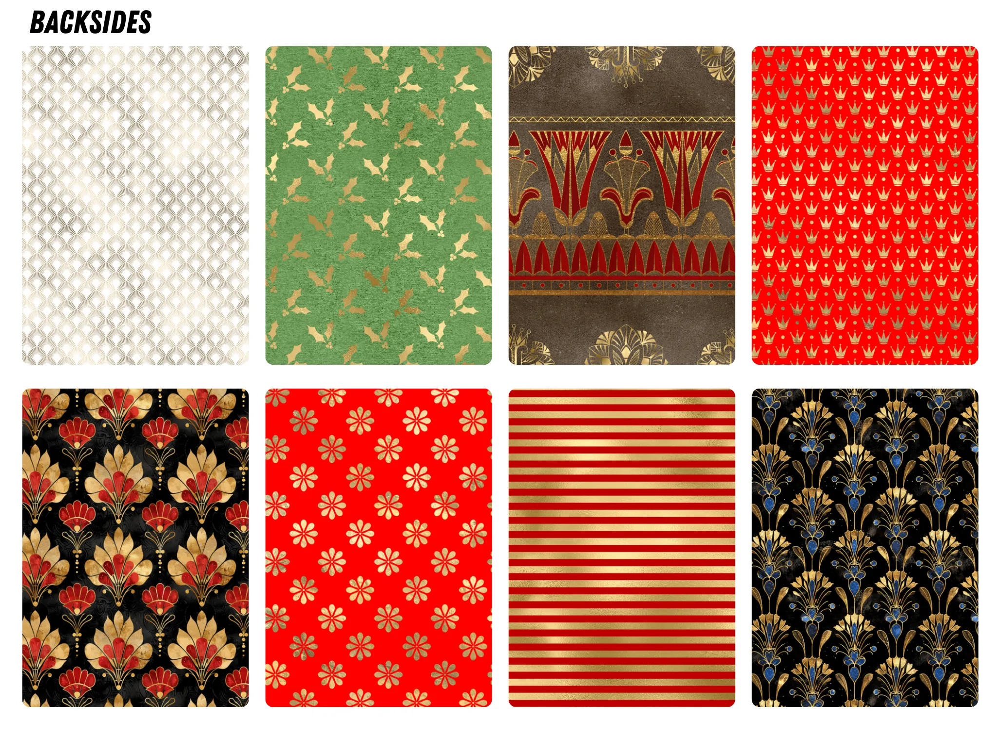 Classy Lady Christmas Holiday Oracle Cards Gift Set (Pre-order) Original Collage/Retro Design