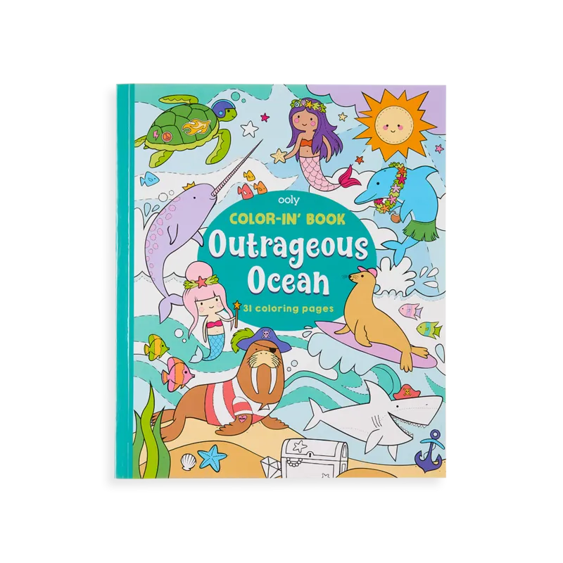 Coloring Book - Outrageous Ocean