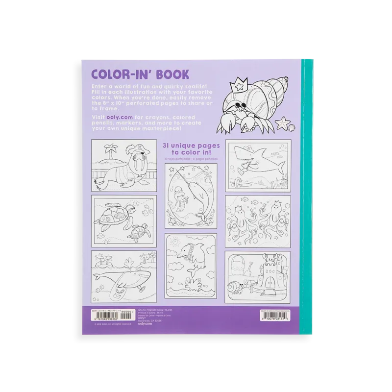 Coloring Book - Outrageous Ocean