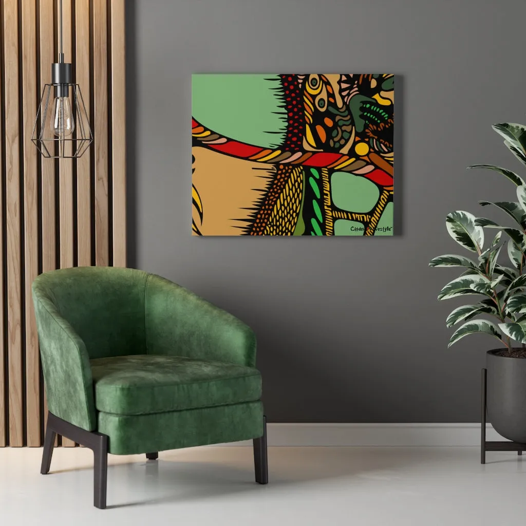 Coodeh Canvas Wrap (Multi-AbstractArt1)
