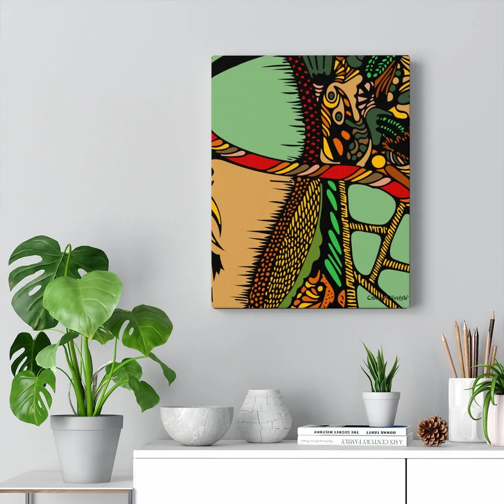 Coodeh Canvas Wrap (Multi-AbstractArt1)