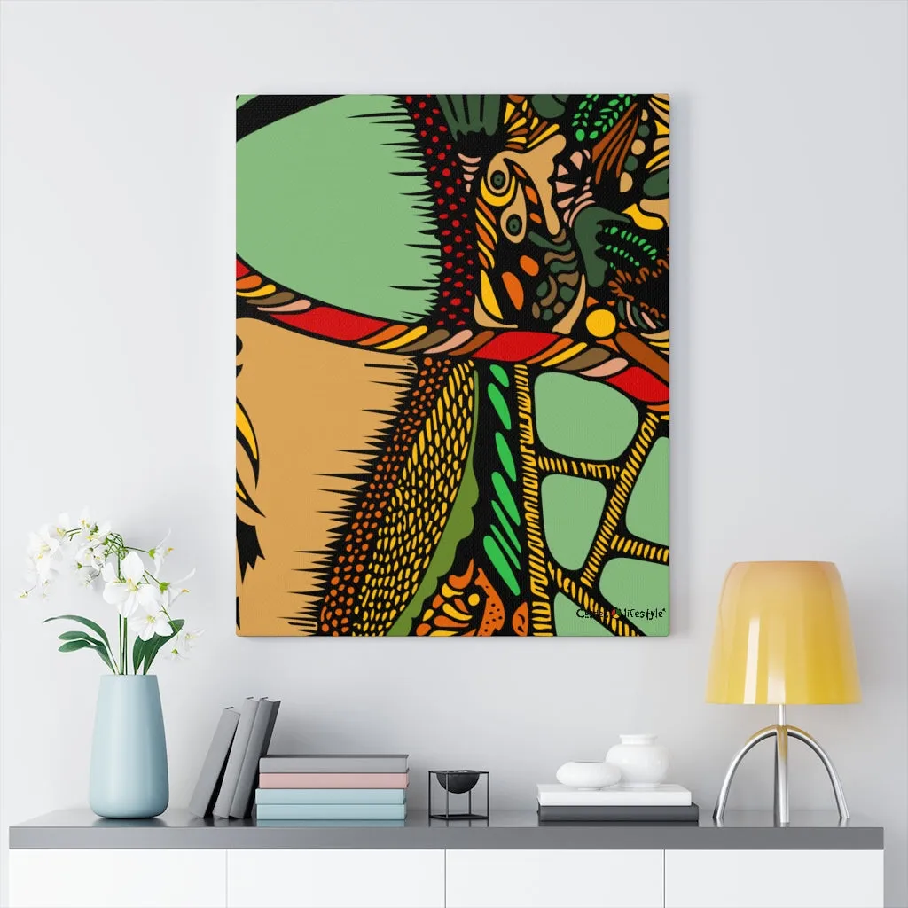 Coodeh Canvas Wrap (Multi-AbstractArt1)