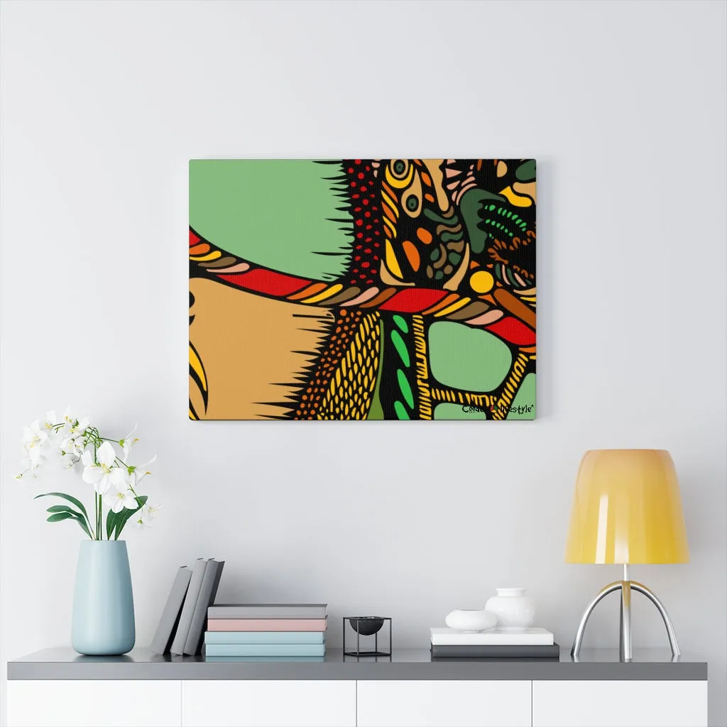 Coodeh Canvas Wrap (Multi-AbstractArt1)