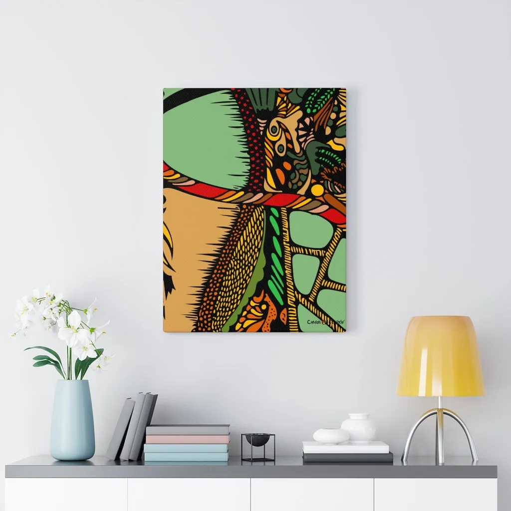 Coodeh Canvas Wrap (Multi-AbstractArt1)