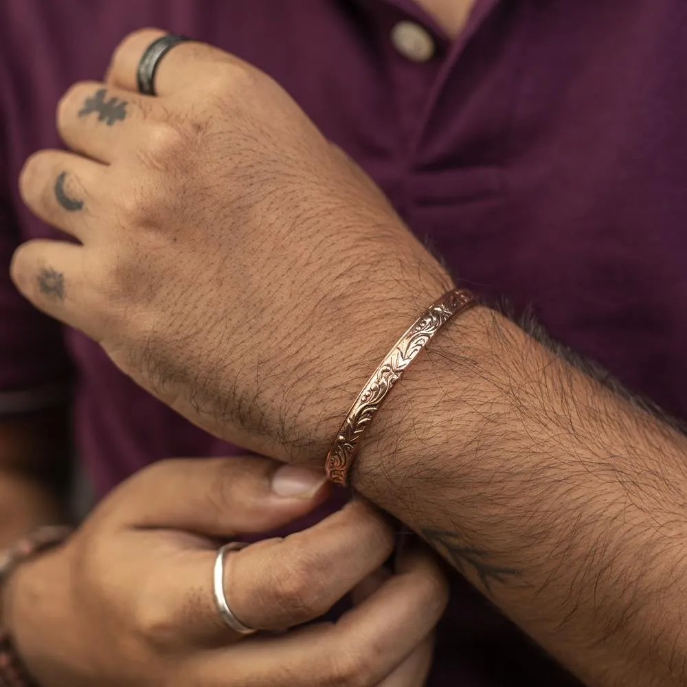 Copper Designer Therapy Bracelet for Men & Women