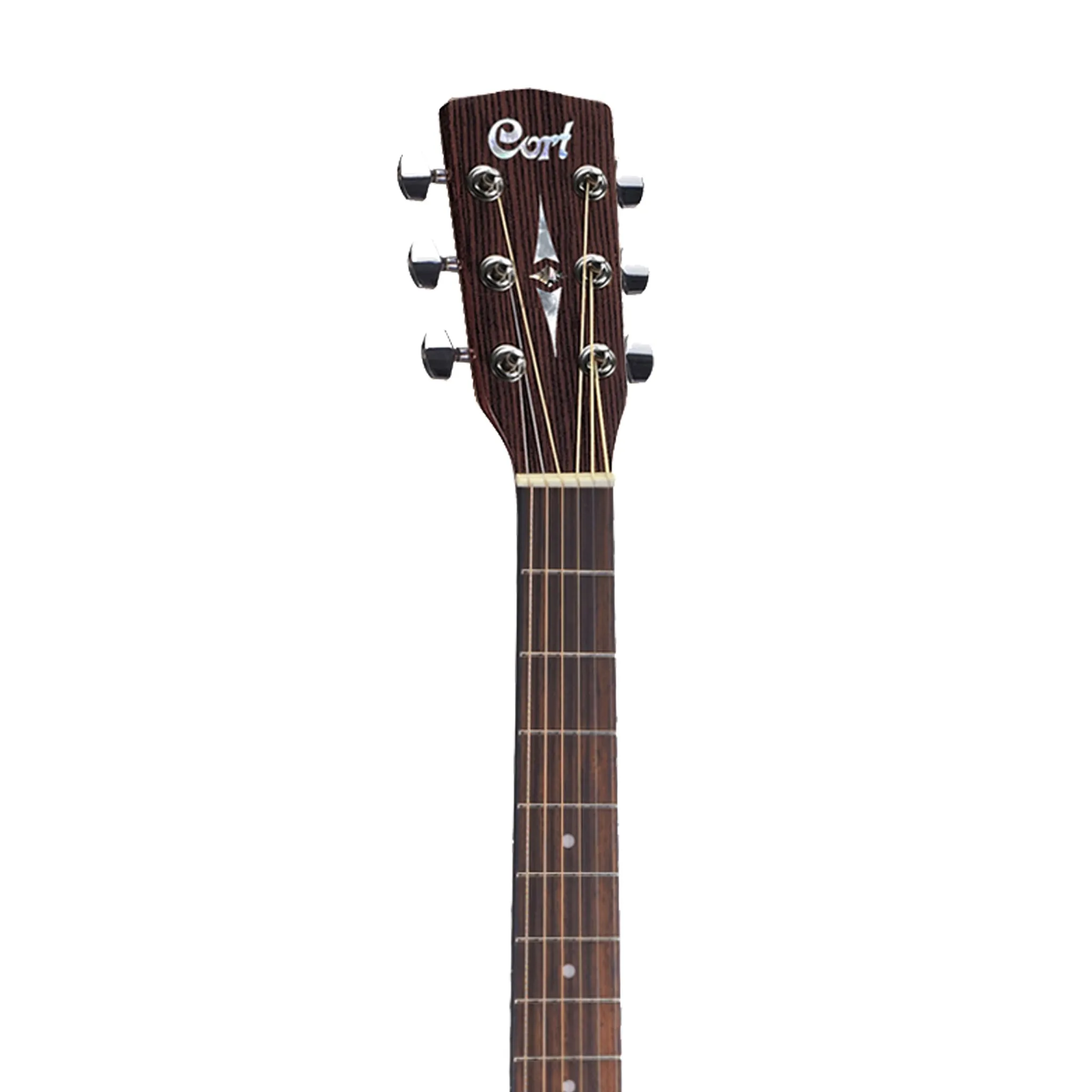 Cort Earth70MH-OP Mahogany Acoustic Guitar, Open Pore