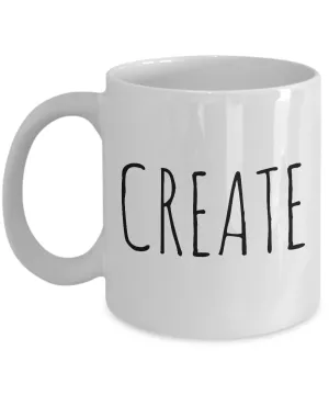 Create Mug - Artistic Coffee Mugs - Gifts for Artists