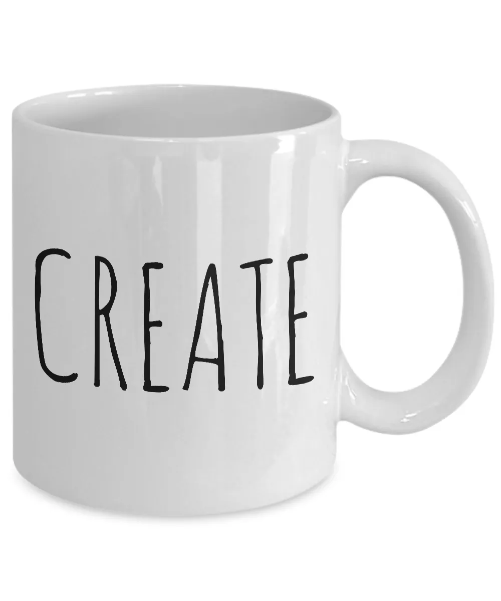 Create Mug - Artistic Coffee Mugs - Gifts for Artists