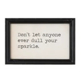 Creative Co-Op Motivational Wood Wall Decor