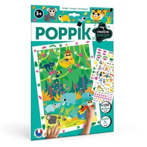 Creative Sticker Poster Jungle