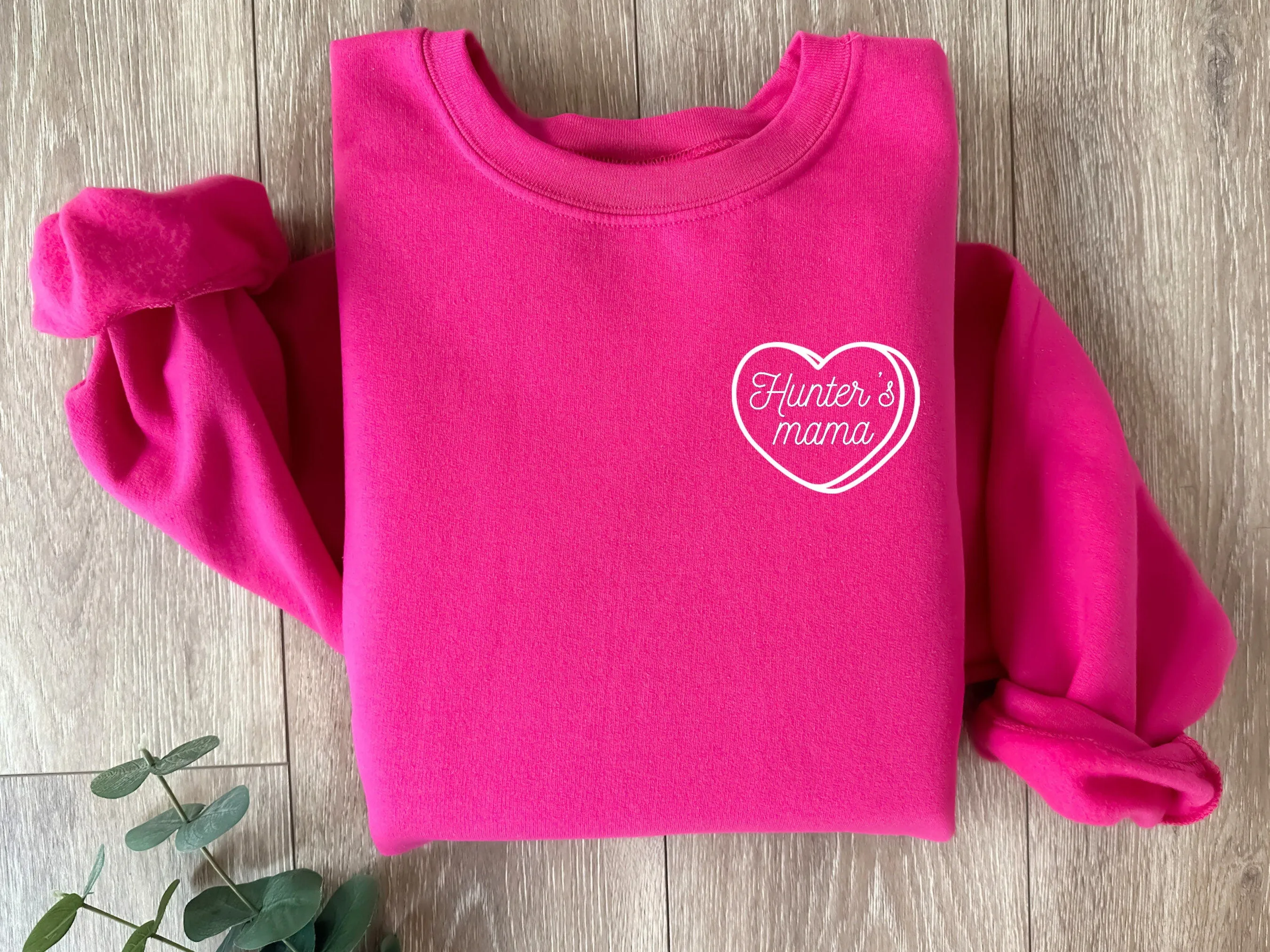Custom Embroidered New Mom Sweatshirt