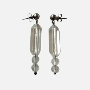 Czech Glass and Sterling Earrings (52)