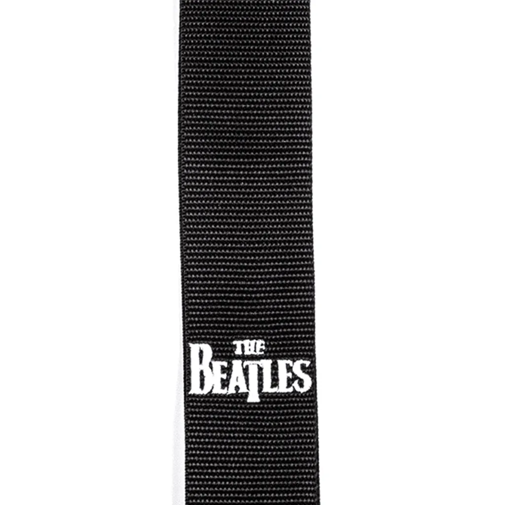 D'Addario PWSBT100 Beatles Polypro Guitar Strap, Black