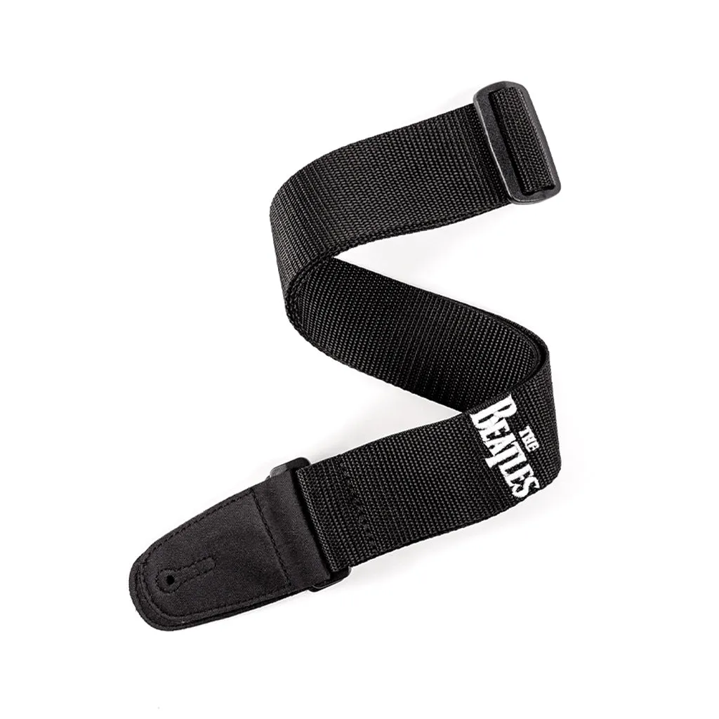 D'Addario PWSBT100 Beatles Polypro Guitar Strap, Black