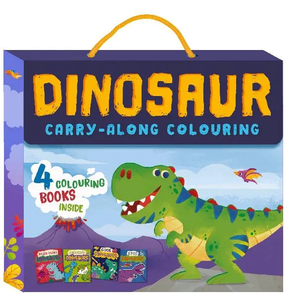 Dinosaur Carry-Along Colouring Case