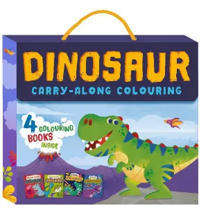 Dinosaur Carry-Along Colouring Case
