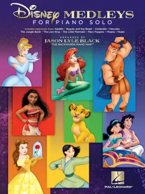 Disney Medleys for Piano Solo (Piano Solo)