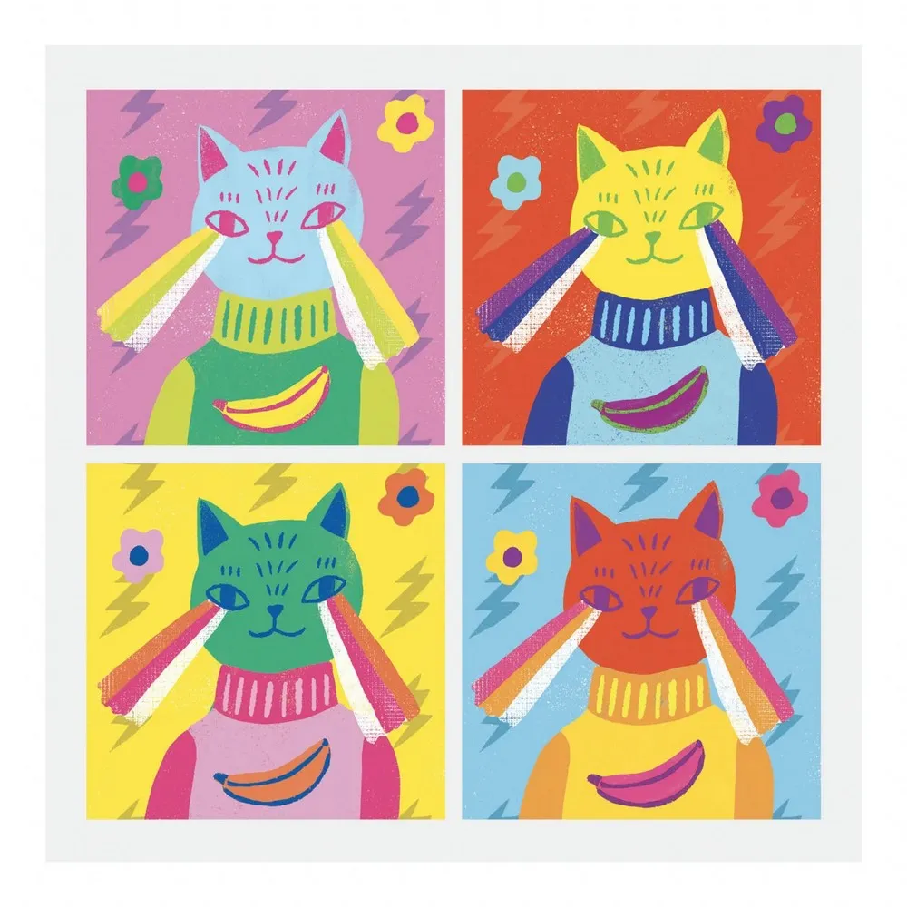 Djeco Inspirat de Pop Art - Andy Warhol DJ09371