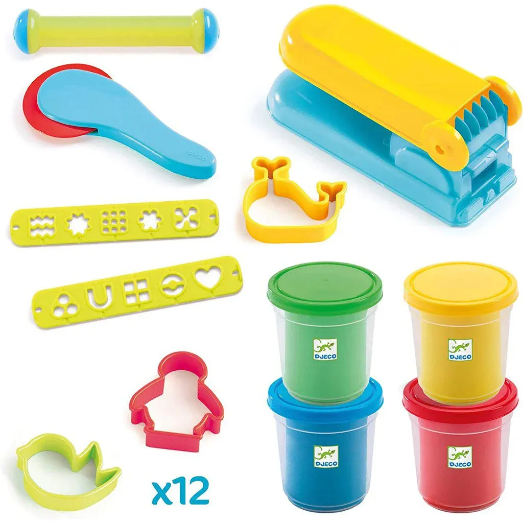 DJECO Le Petit Artist Introduction to Dough Set - Classic