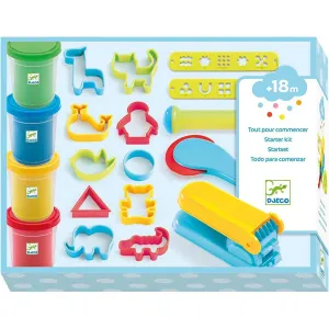DJECO Le Petit Artist Introduction to Dough Set - Classic