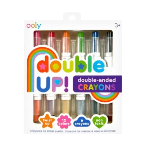 Double Up! Double Ended Crayons - Set of 6